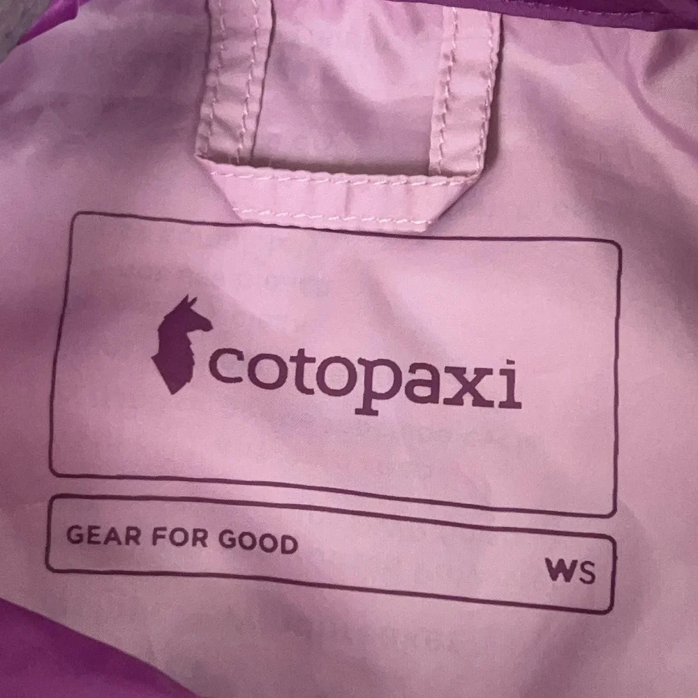 Cotopaxi Jacket Womens Small Multicolor Hooded 1/2 Zip Windbreaker Hiking Light - Picture 4 of 8